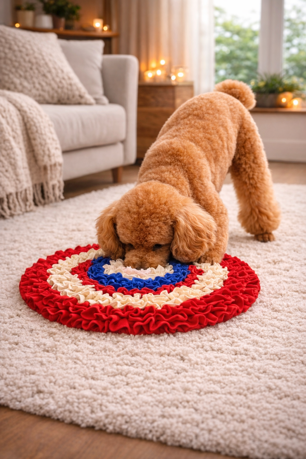 👃🧠 Tapis de reniflement pour chien