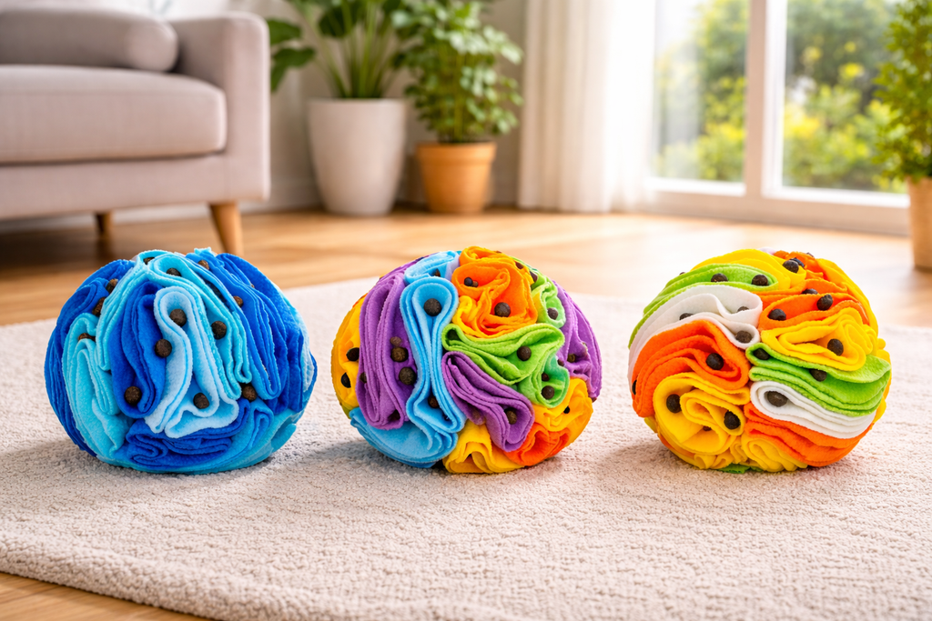 ⚽👃 Interactive Snuffle Ball for Dogs • Olfactory Stimulation