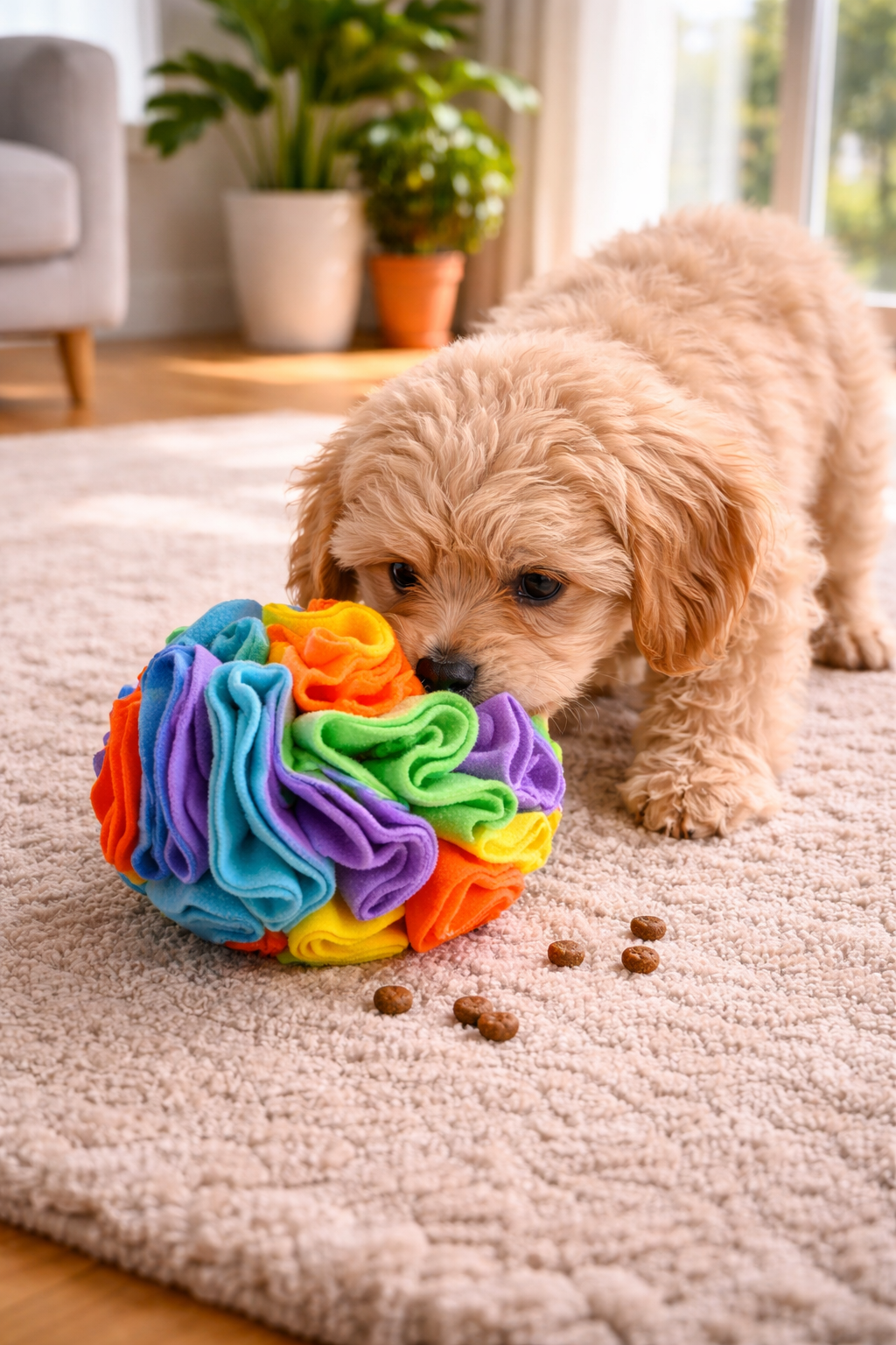 ⚽👃 Interactive Snuffle Ball for Dogs • Olfactory Stimulation