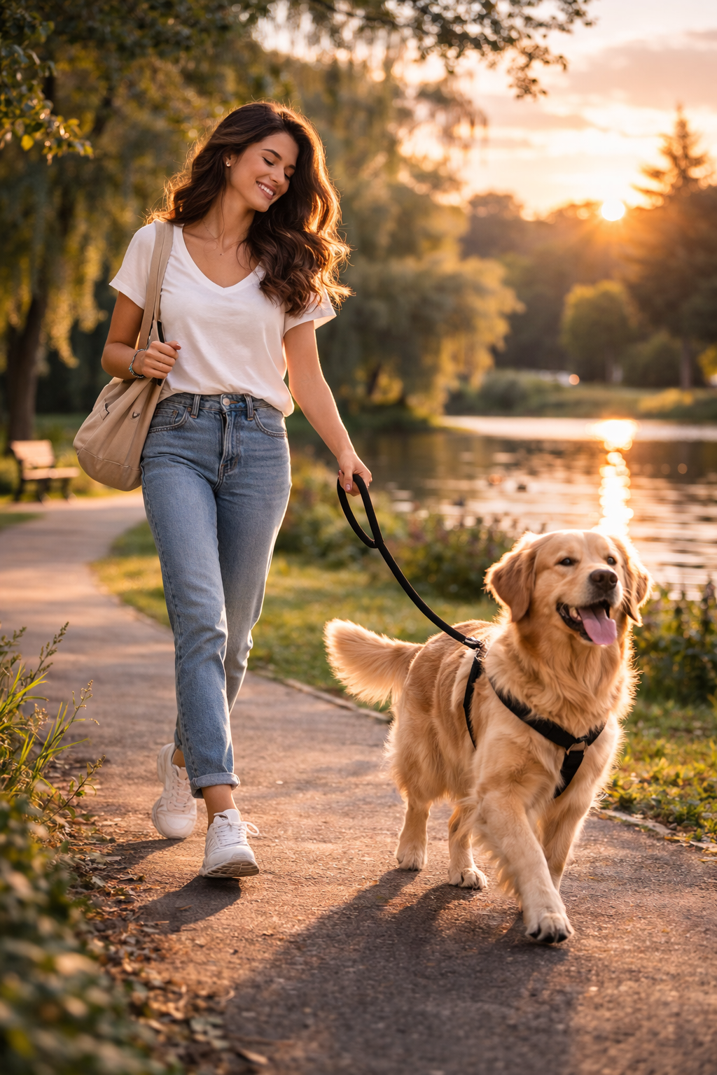 🧵Laisse classique pour chien Liberté contrôlée • Promenade quotidienne • Usage polyvalent