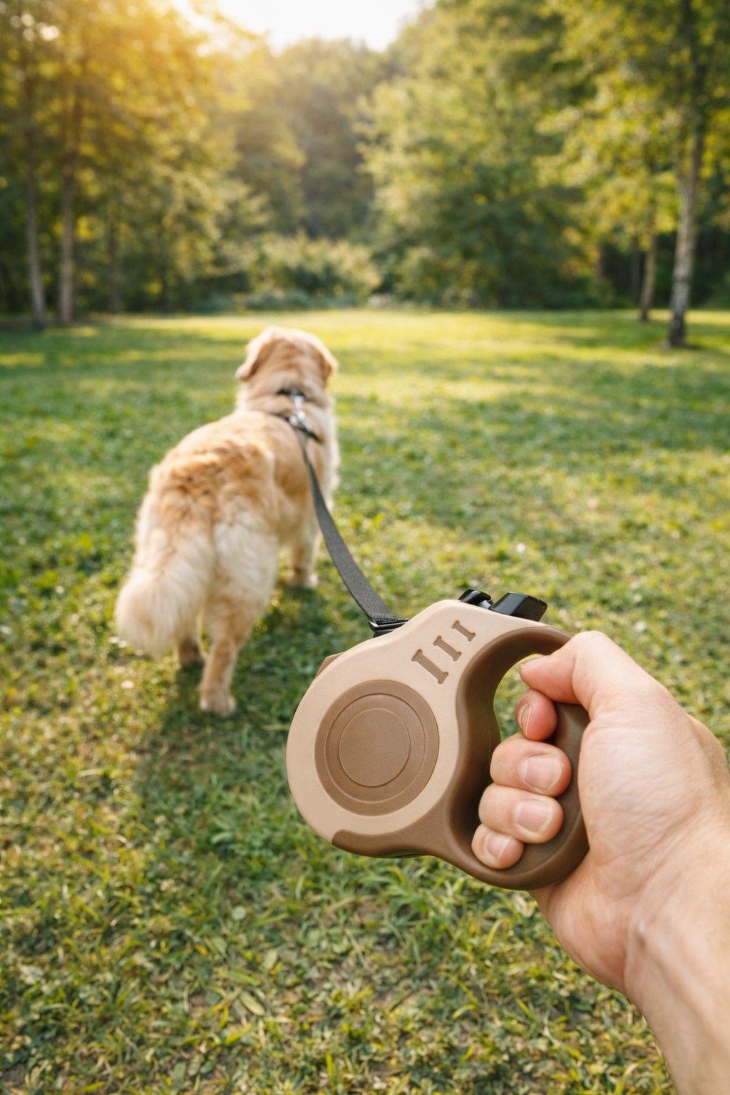 📏 Laisse rétractable pour chien Liberté mesurée • Promenades guidées • Usage spécifique