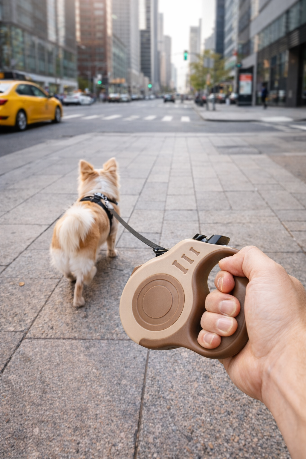 📏 Laisse rétractable pour chien Liberté mesurée • Promenades guidées • Usage spécifique
