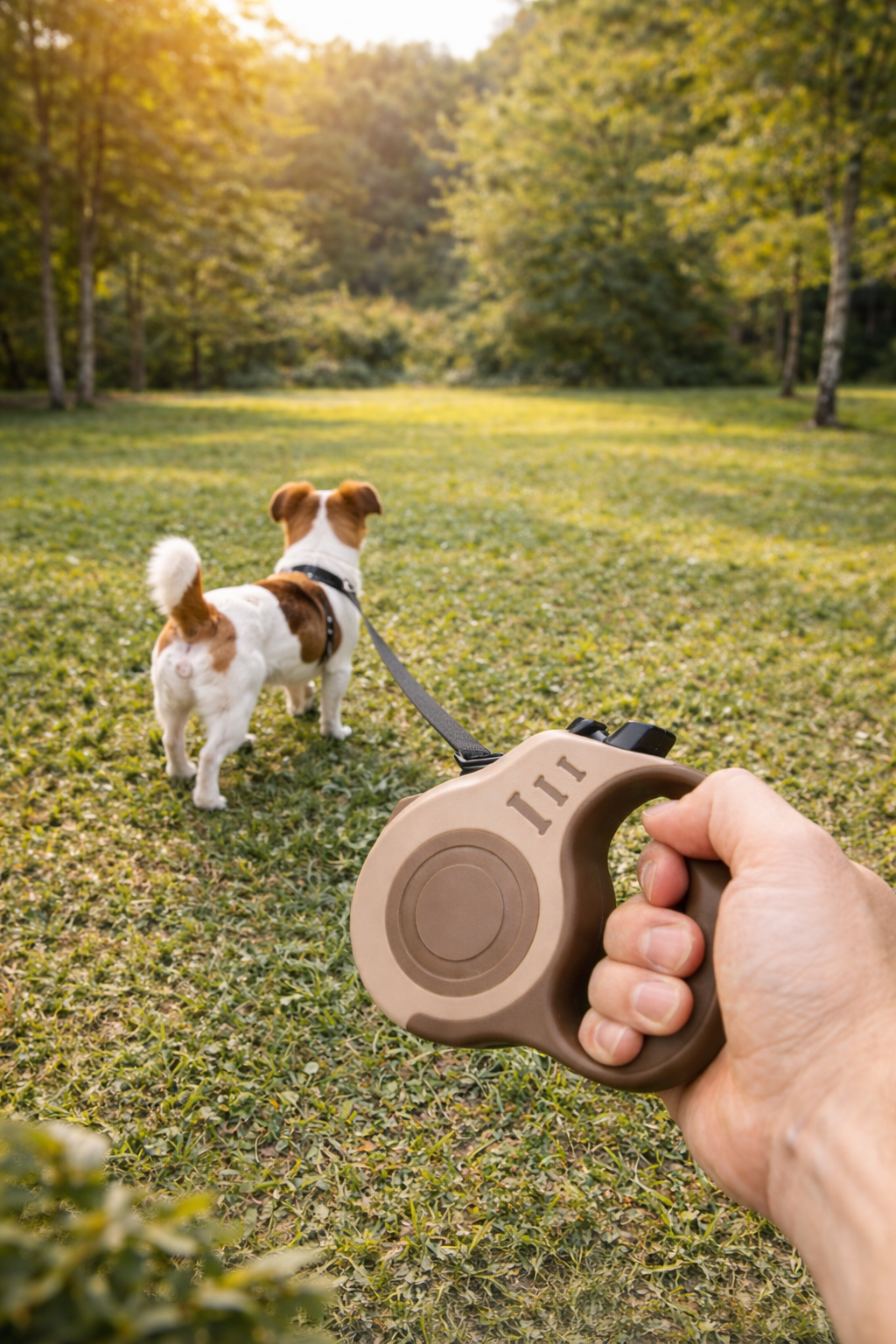 📏 Laisse rétractable pour chien Liberté mesurée • Promenades guidées • Usage spécifique