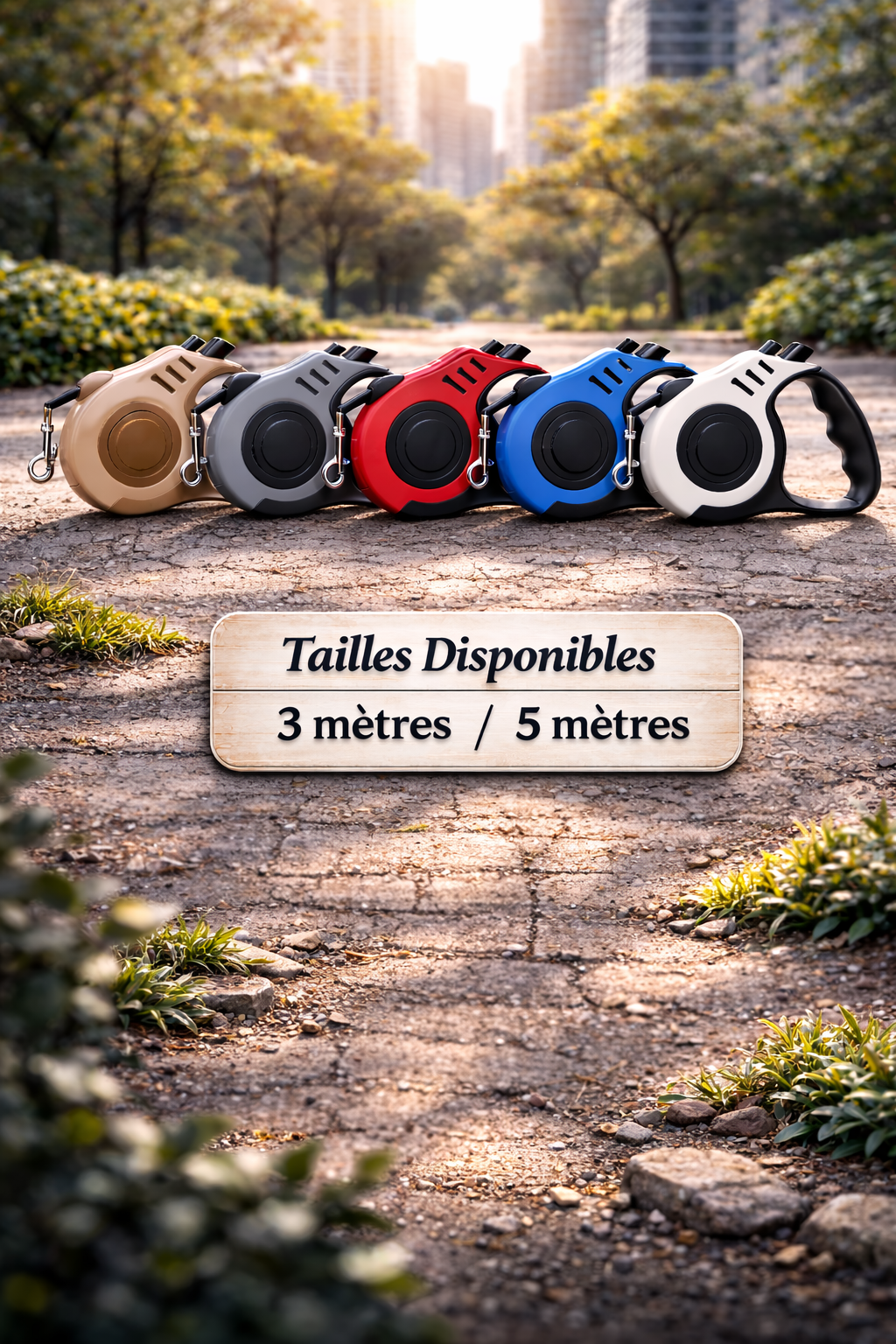 📏 Laisse rétractable pour chien Liberté mesurée • Promenades guidées • Usage spécifique