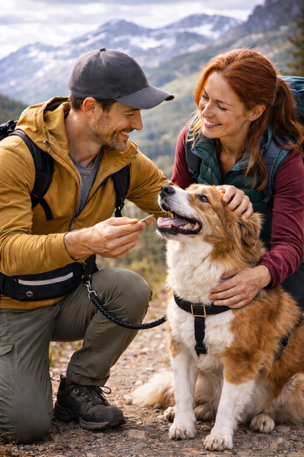 🏃‍♂️ Hands-free with belt & pouch Power walking & running with your dog