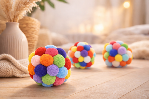 🧶 Balles en peluche