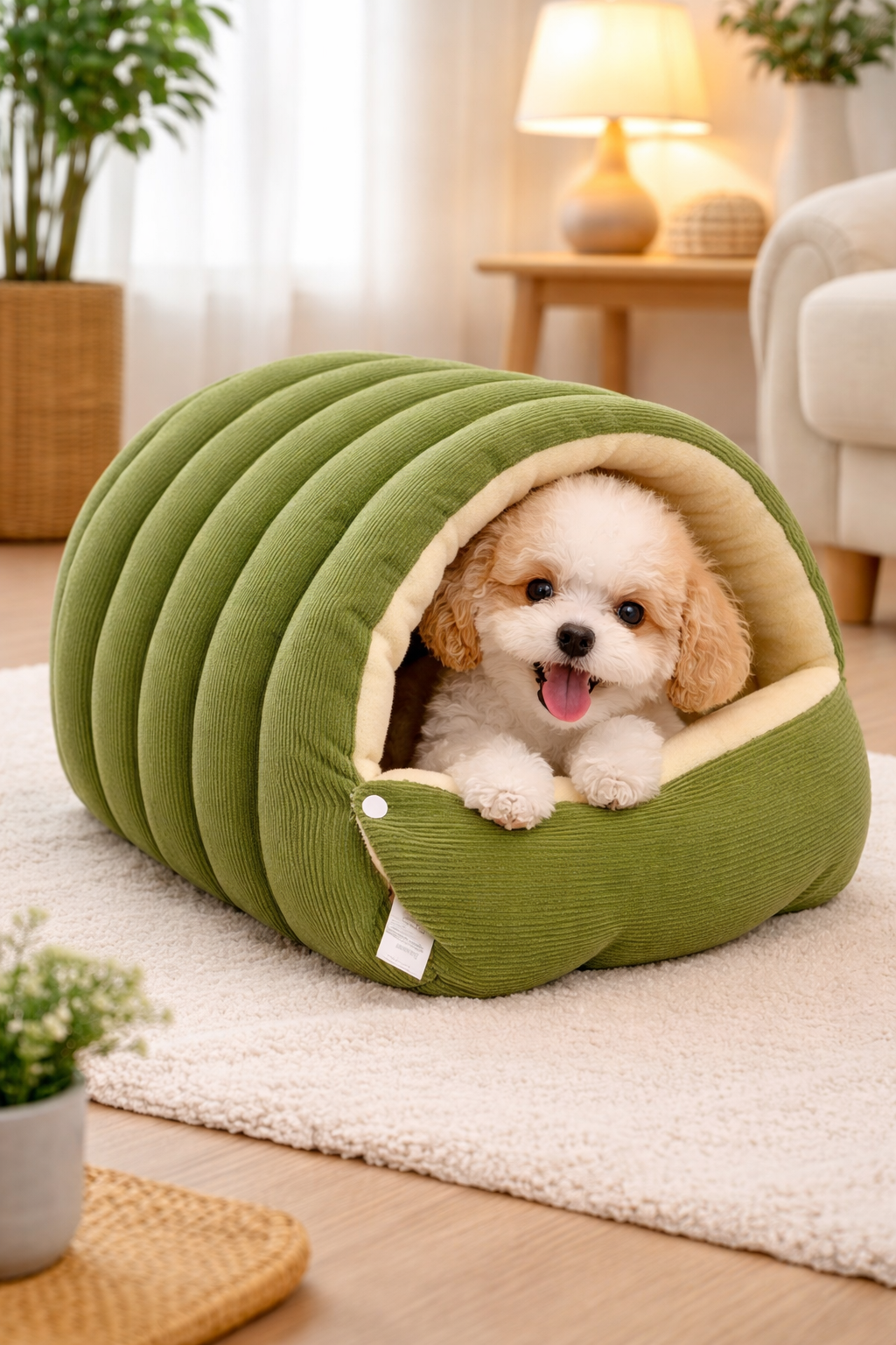 🏠 Soothing thermal refuge — Sensitive & cold-averse cats