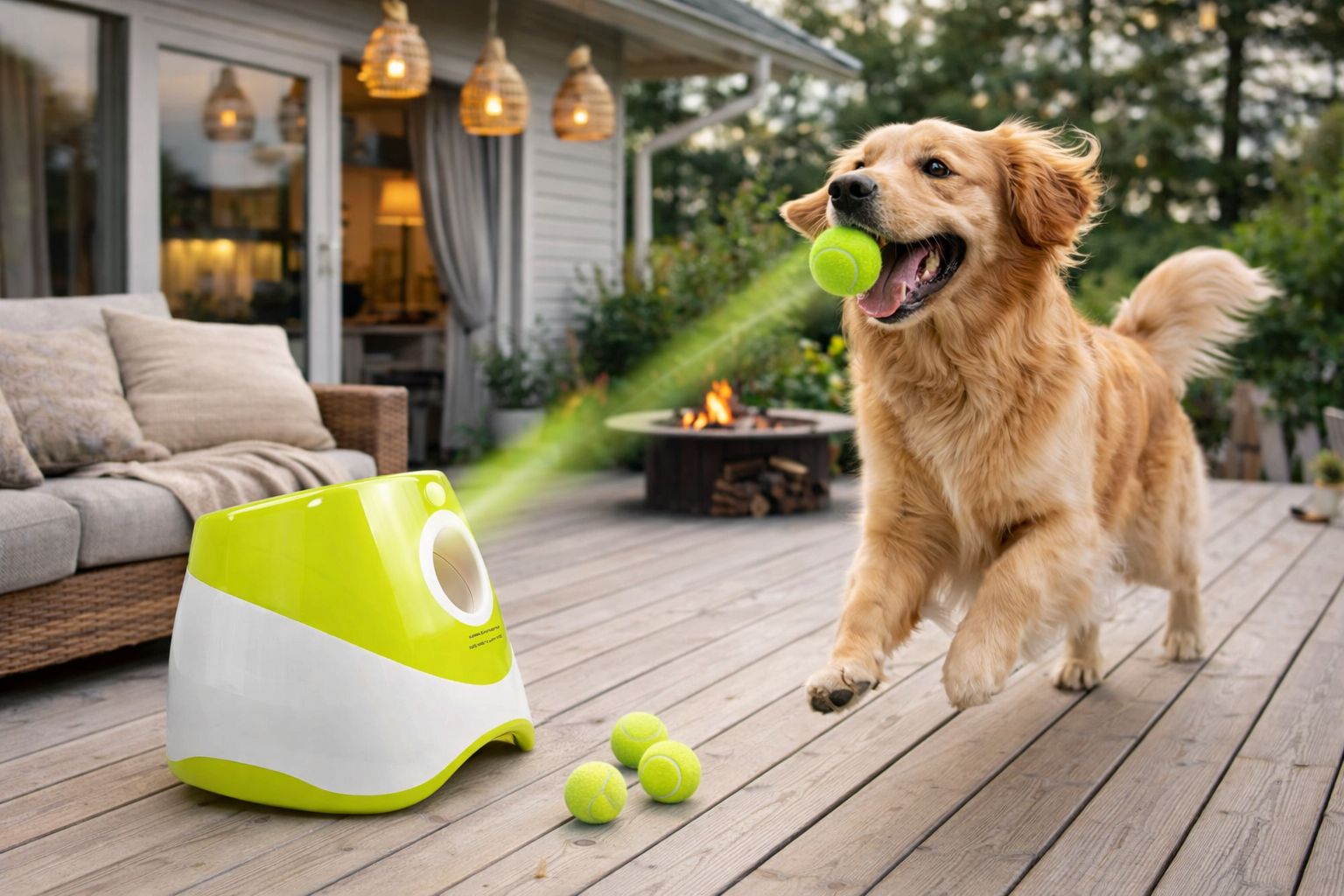 🎾 Automatic dog ball thrower