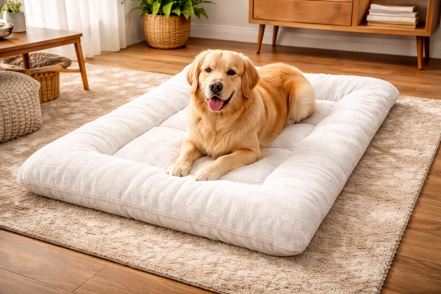 🛏️ Ultra-soft resting mat — Comfort & versatility