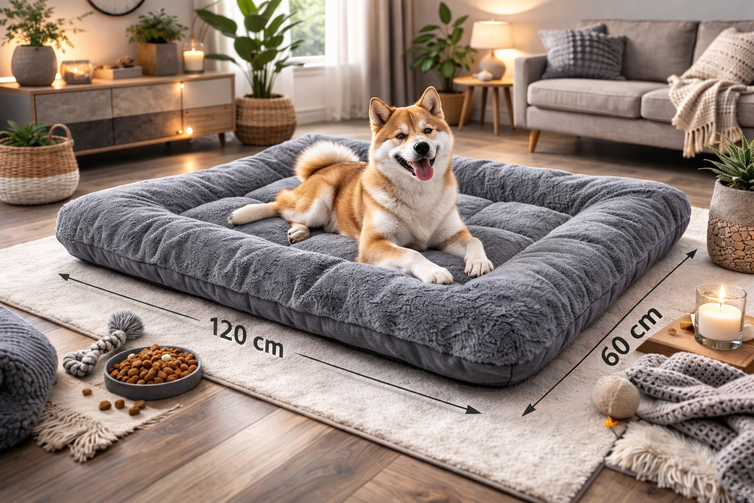 🛏️ Ultra-soft resting mat — Comfort & versatility