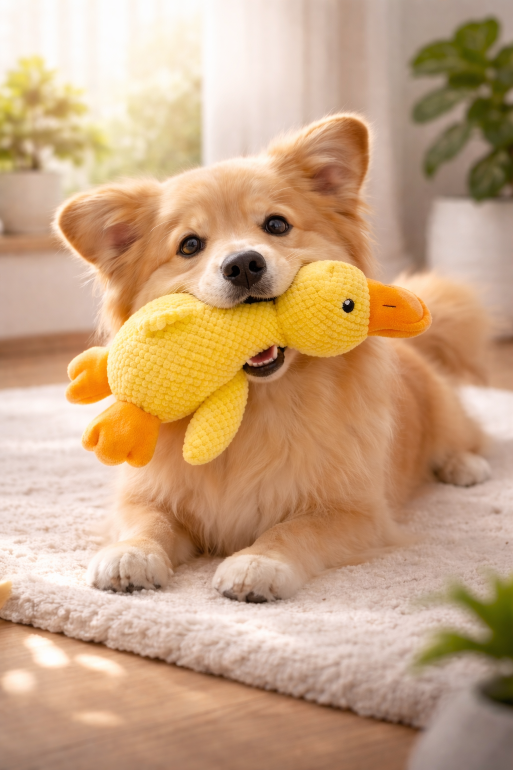 🦆 Stress Relief Toy – Duck Plush