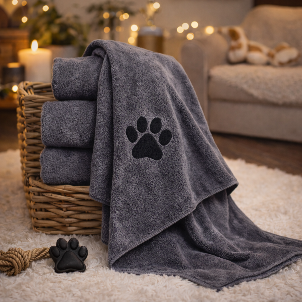🧼 Absorbent dog & cat towel