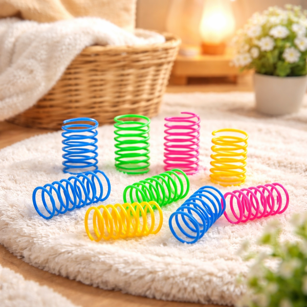 🌀 Ressorts de jeu pour chat