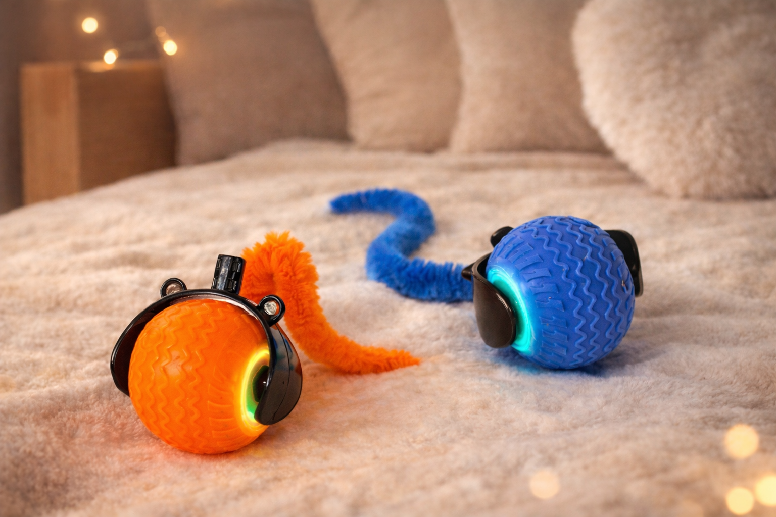 ⚽🔄 Automatic rotating ball for cat