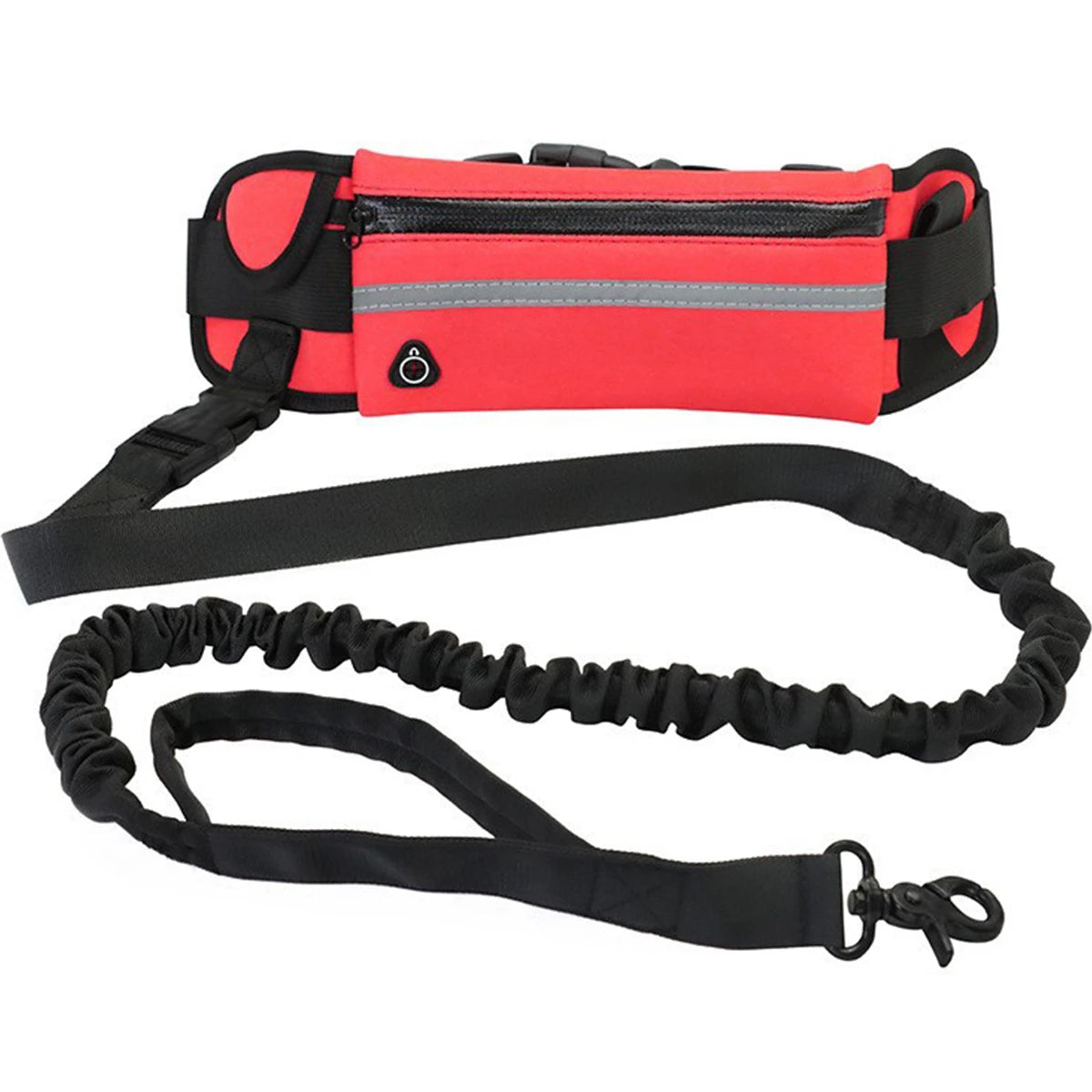 🏃‍♂️ Hands-free with belt & pouch Power walking & running with your dog