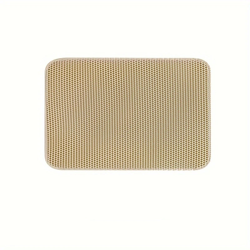 ⚫ Double-layer litter mat — Cleanliness mastered