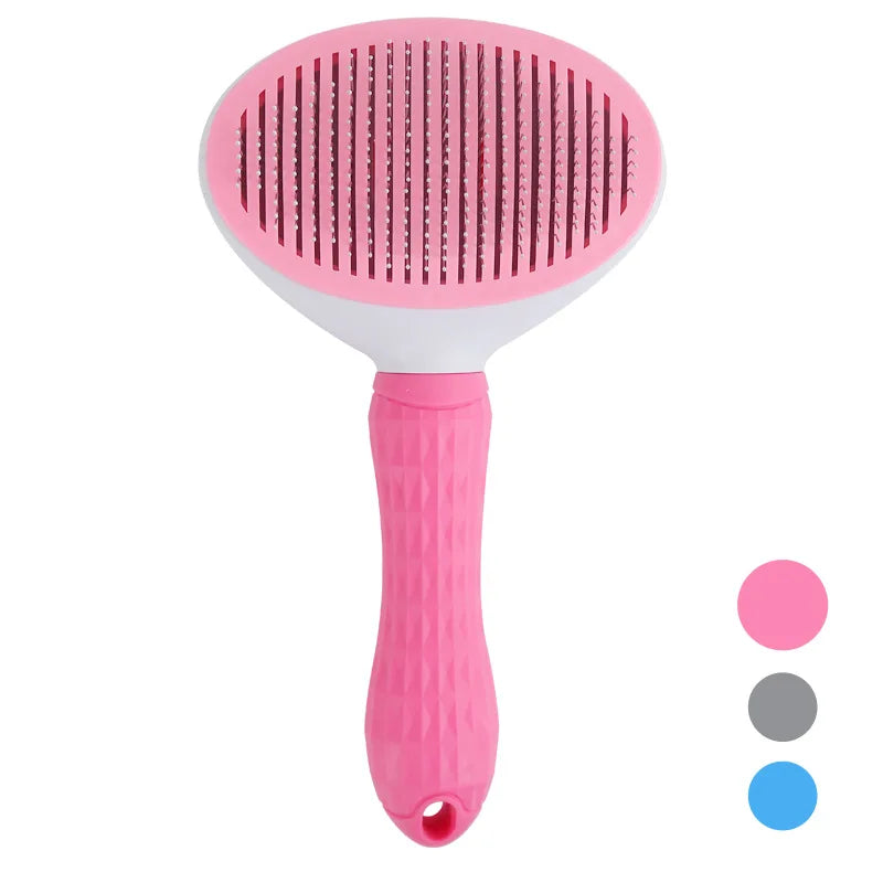 🪮 Self-Cleaning Brush – Dog & Cat