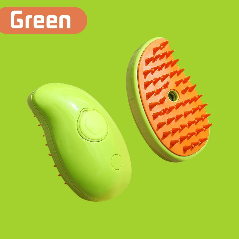 🪮 3-in-1 Pet Steaming Brush for Dogs & Cats