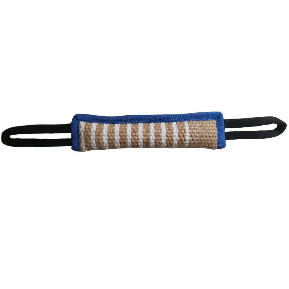 🧱 Coussin à mâcher en jute pour chien puissant Canalisation • Mastication encadrée