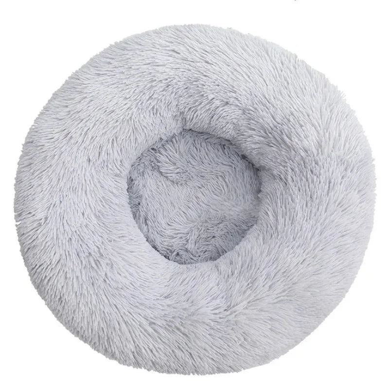 🐾 Fluffy Calming Pet Bed — Cat & Dog