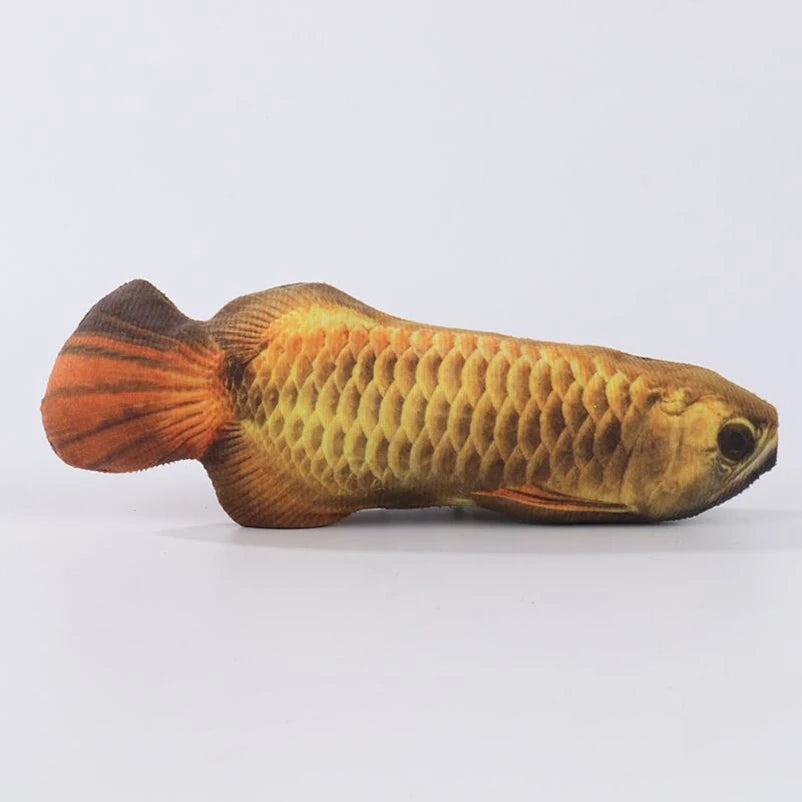 🐟 Plush fish toy for cat