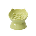 🍽️ Elevated slow feeder cat bowl
