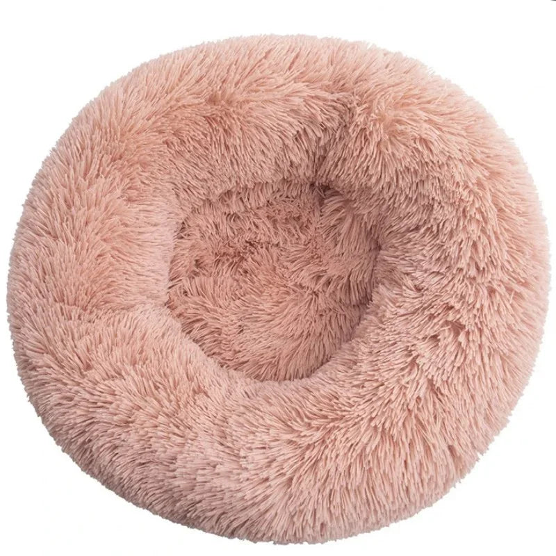 🐾 Fluffy Calming Pet Bed — Cat & Dog