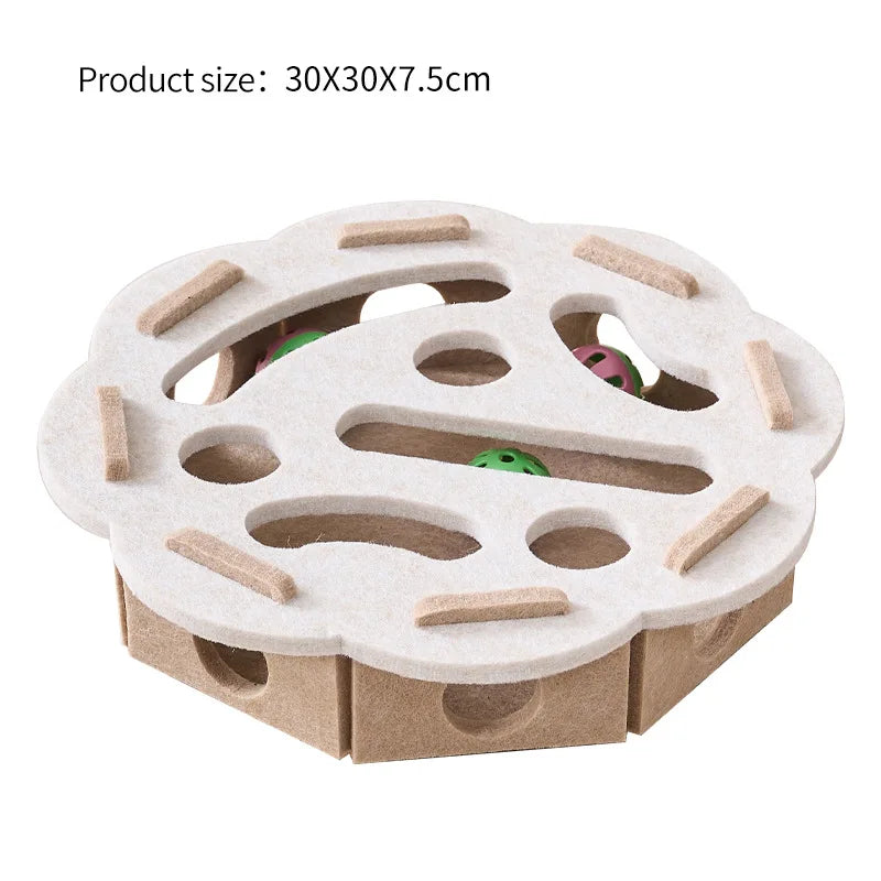 Interactive cat puzzle