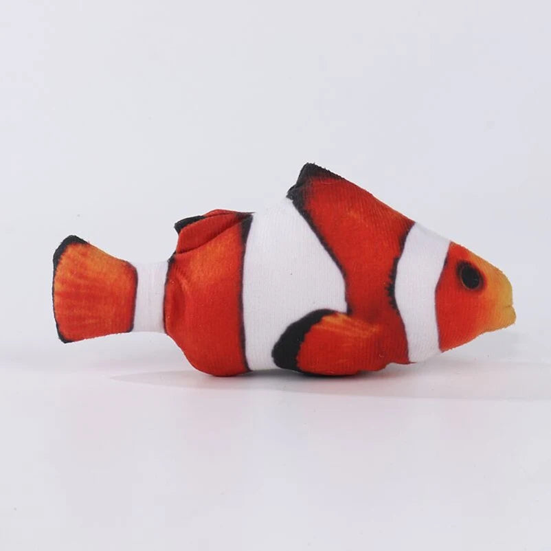 🐟 Plush fish toy for cat