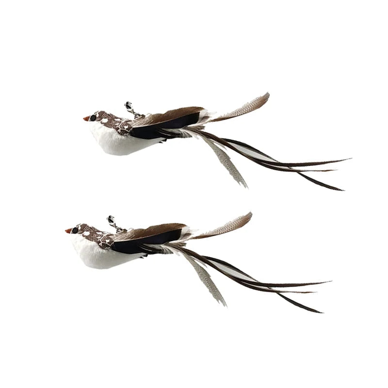 🎣 Interactive Cat Wand with Suction Cup Base