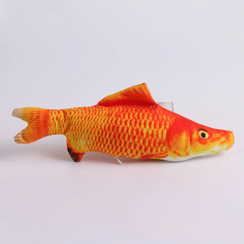 🐟 Plush fish toy for cat