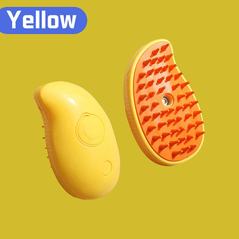 🪮 3-in-1 Pet Steaming Brush for Dogs & Cats