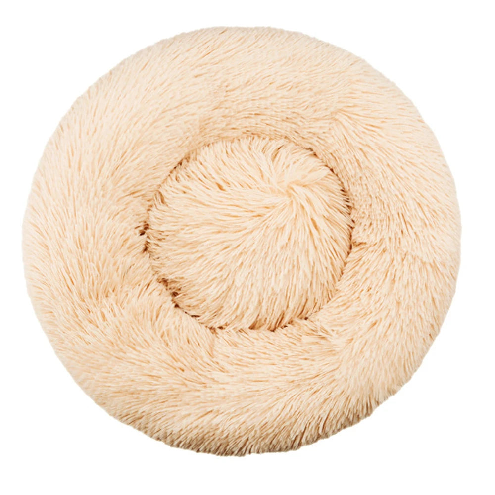 🐾 Fluffy Calming Pet Bed — Cat & Dog