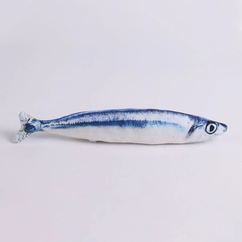 🐟 Plush fish toy for cat