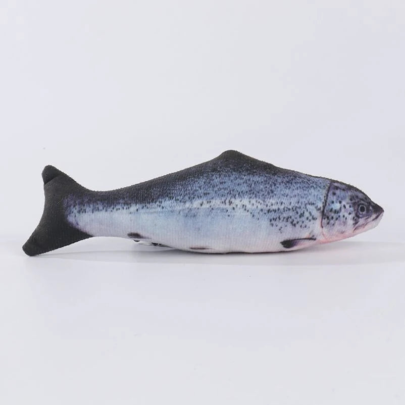 🐟 Plush fish toy for cat