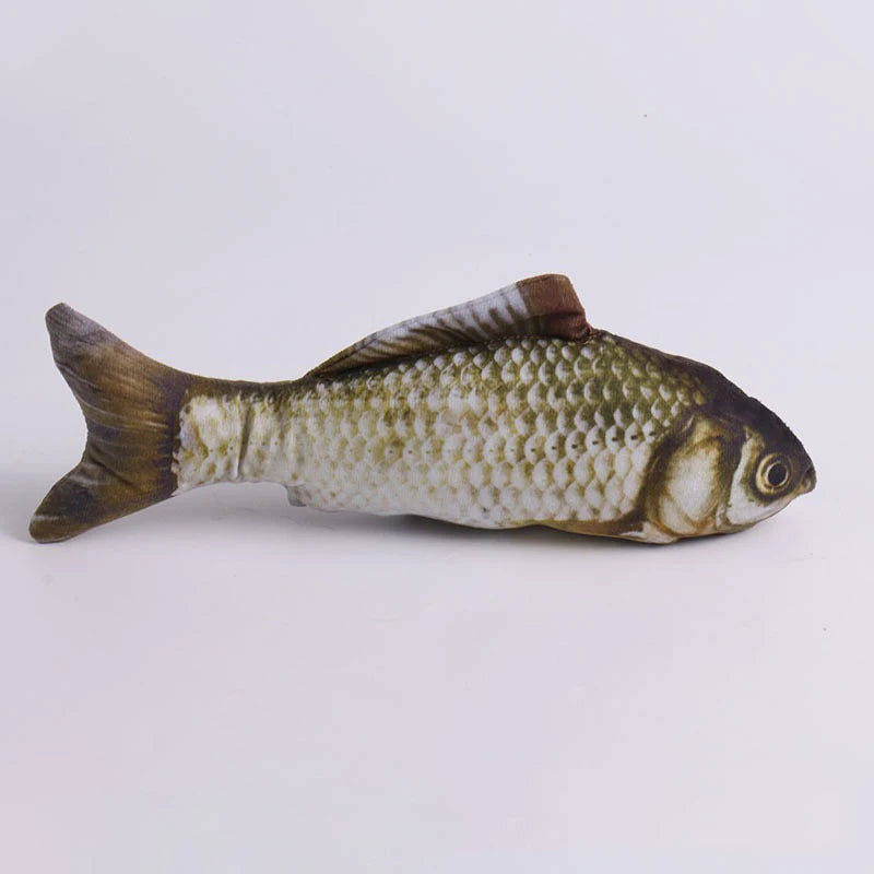 🐟 Plush fish toy for cat