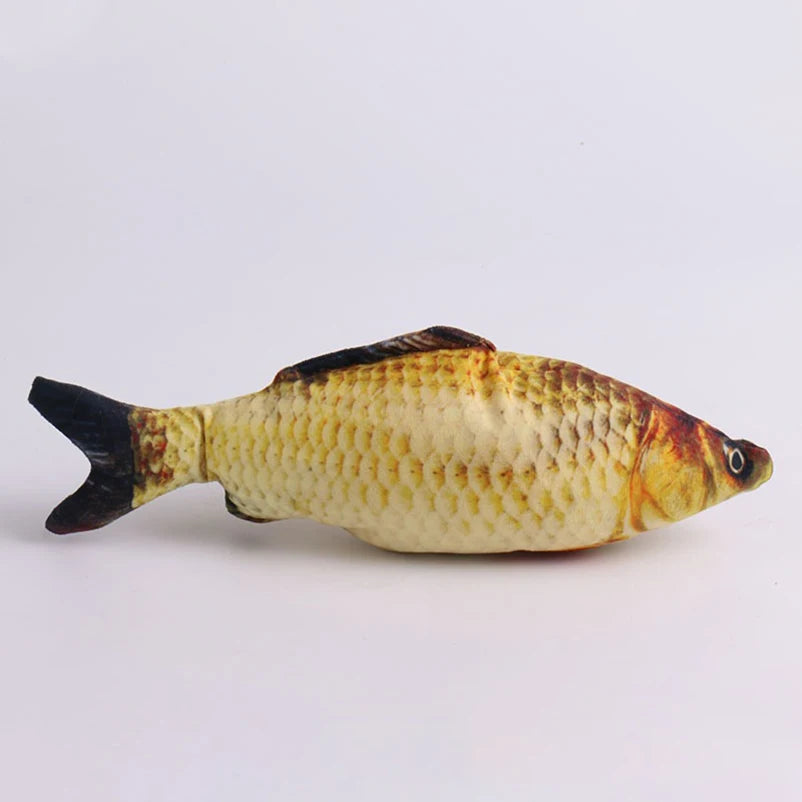 🐟 Plush fish toy for cat