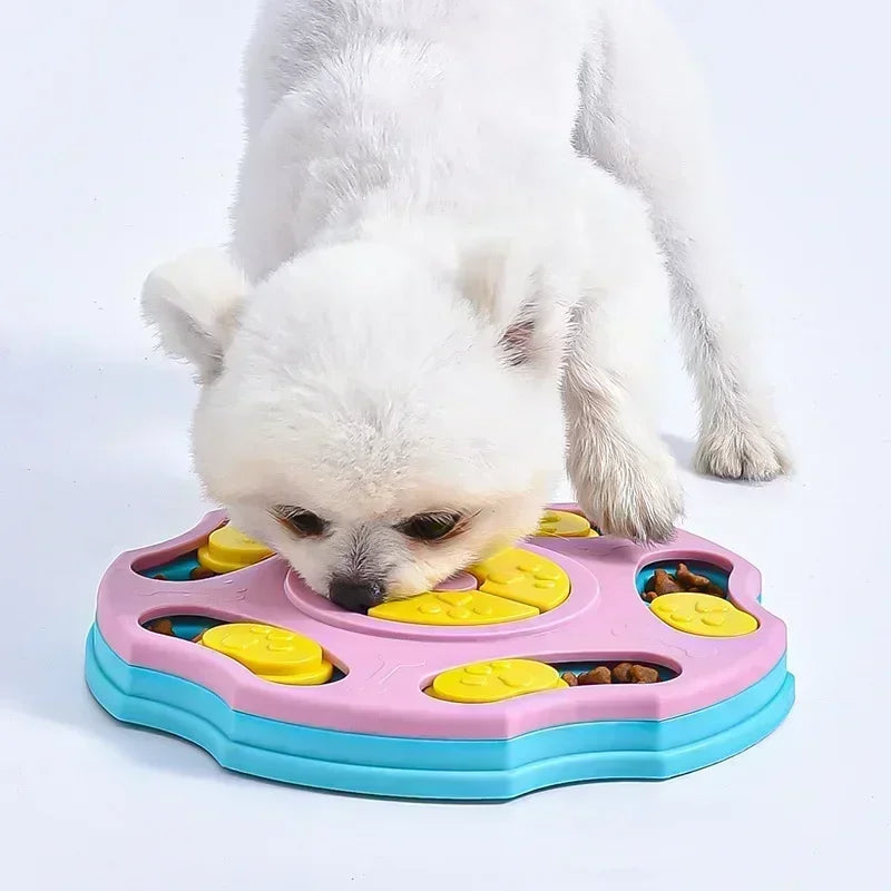 🐶🧩 Puzzle d'occupation pour chien  -  Stimulation douce & canalisation